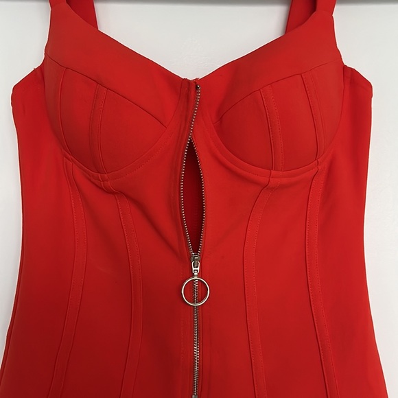 Brand New Orange Corset Bodysuit - Size small - Picture 4 of 6